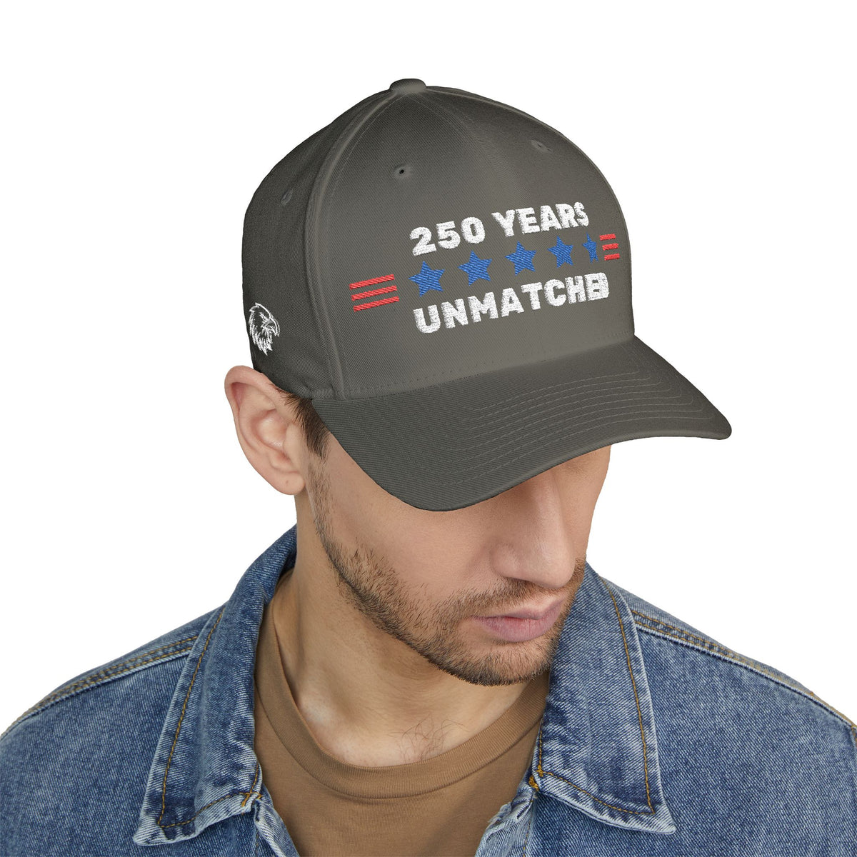 250 Years Unmatched - Embroidered Flexfit Cap